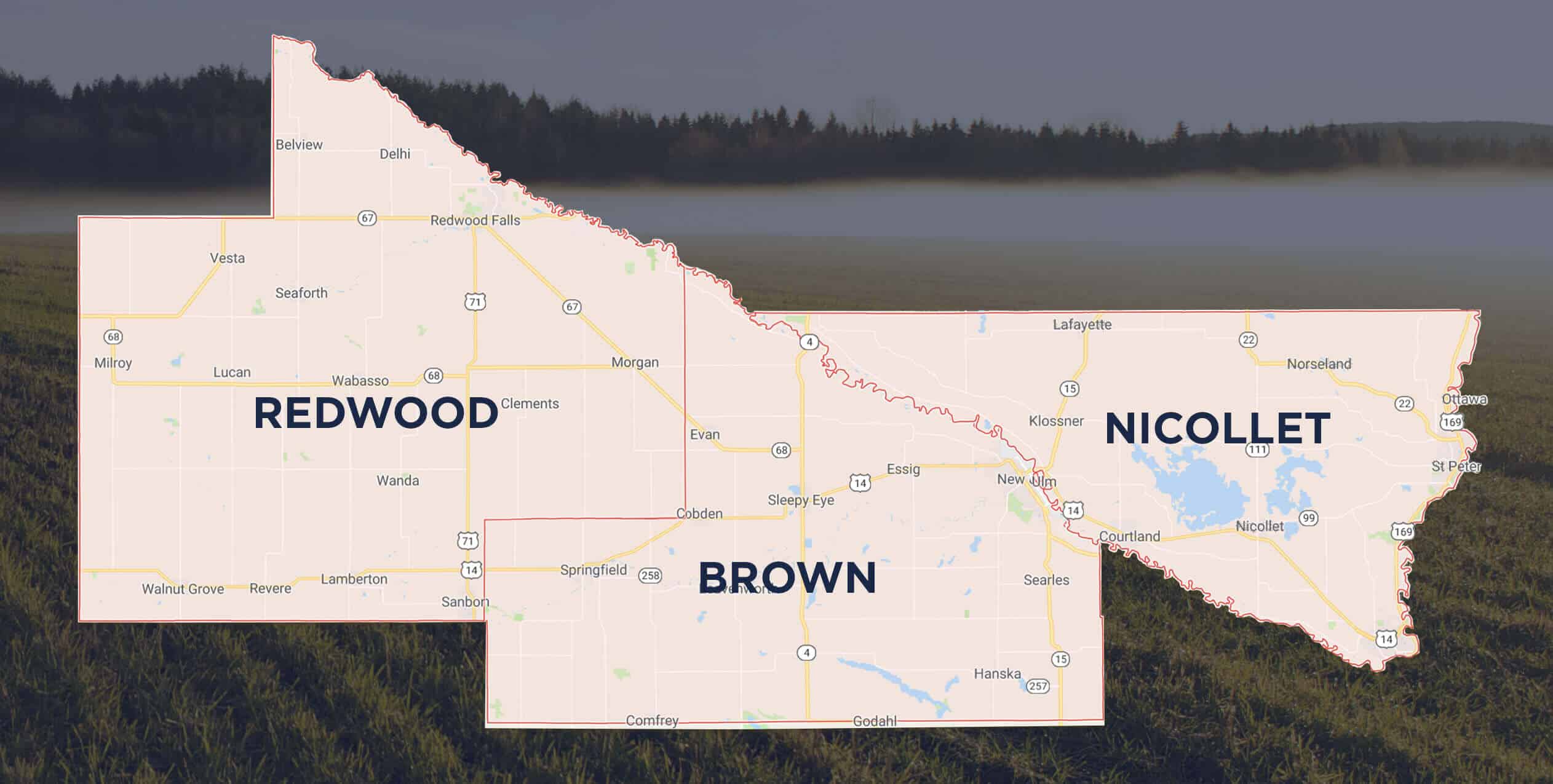 counties ung counties ung